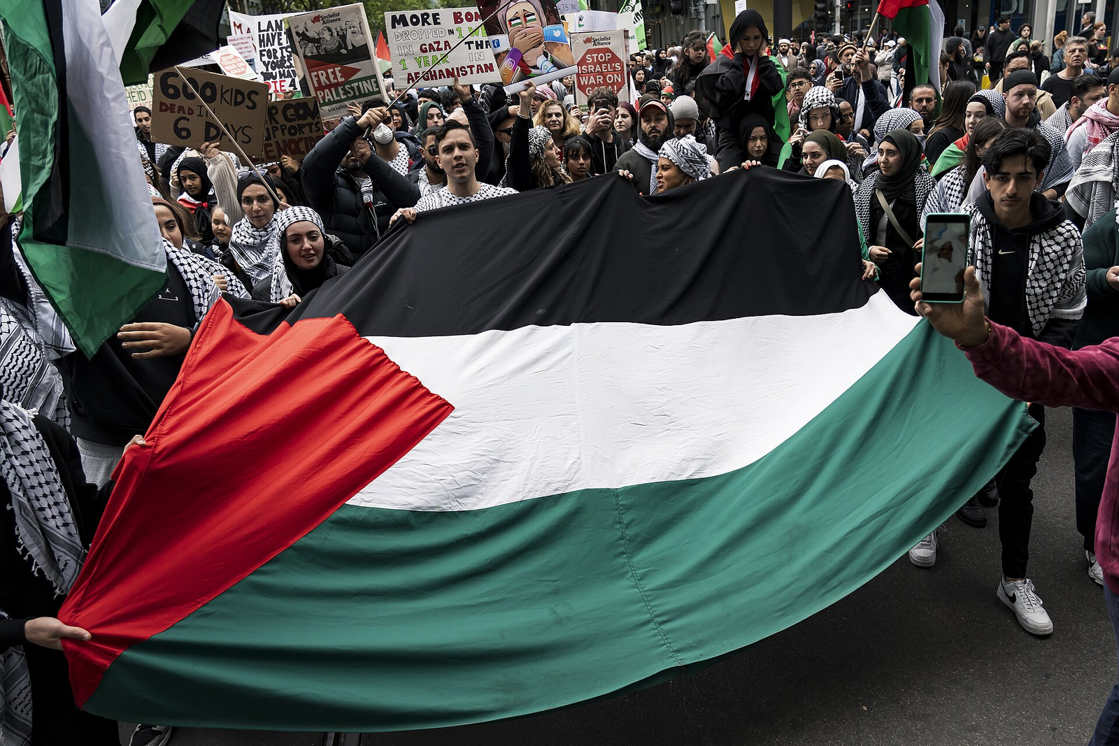 Pro-Palestinian Student Protesters Amplify Voices for Justice. 