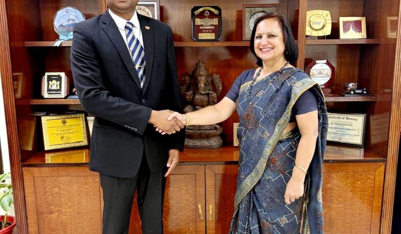 Ambassador of Suriname Meets Secretary South, MEA to Advance Bilateral Cooperation
