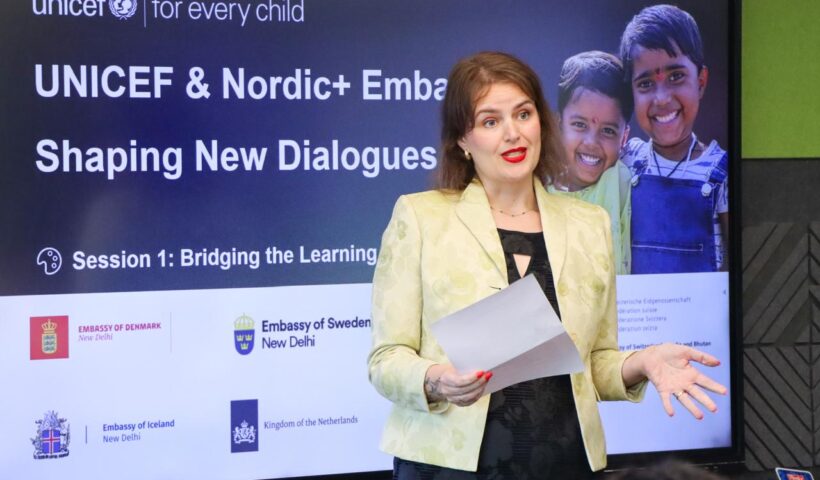 UNICEF and Nordic+ Embassies Launch Education Series on Bridging India’s Learning Gap
