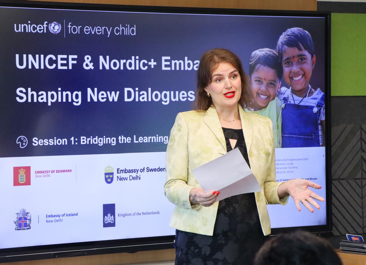 UNICEF and Nordic+ Embassies Launch Education Series on Bridging India’s Learning Gap
