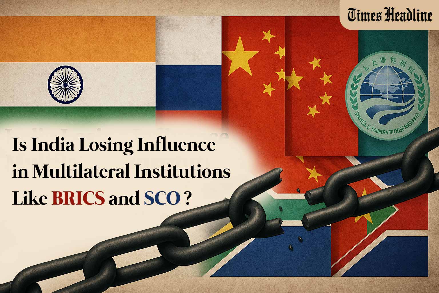 Is India Losing Influence in Multilateral Institutions Like BRICS and SCO?