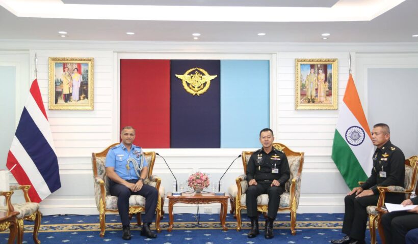 Indian Defence Advisor Meets Thai Deputy Chief of Joint Staff