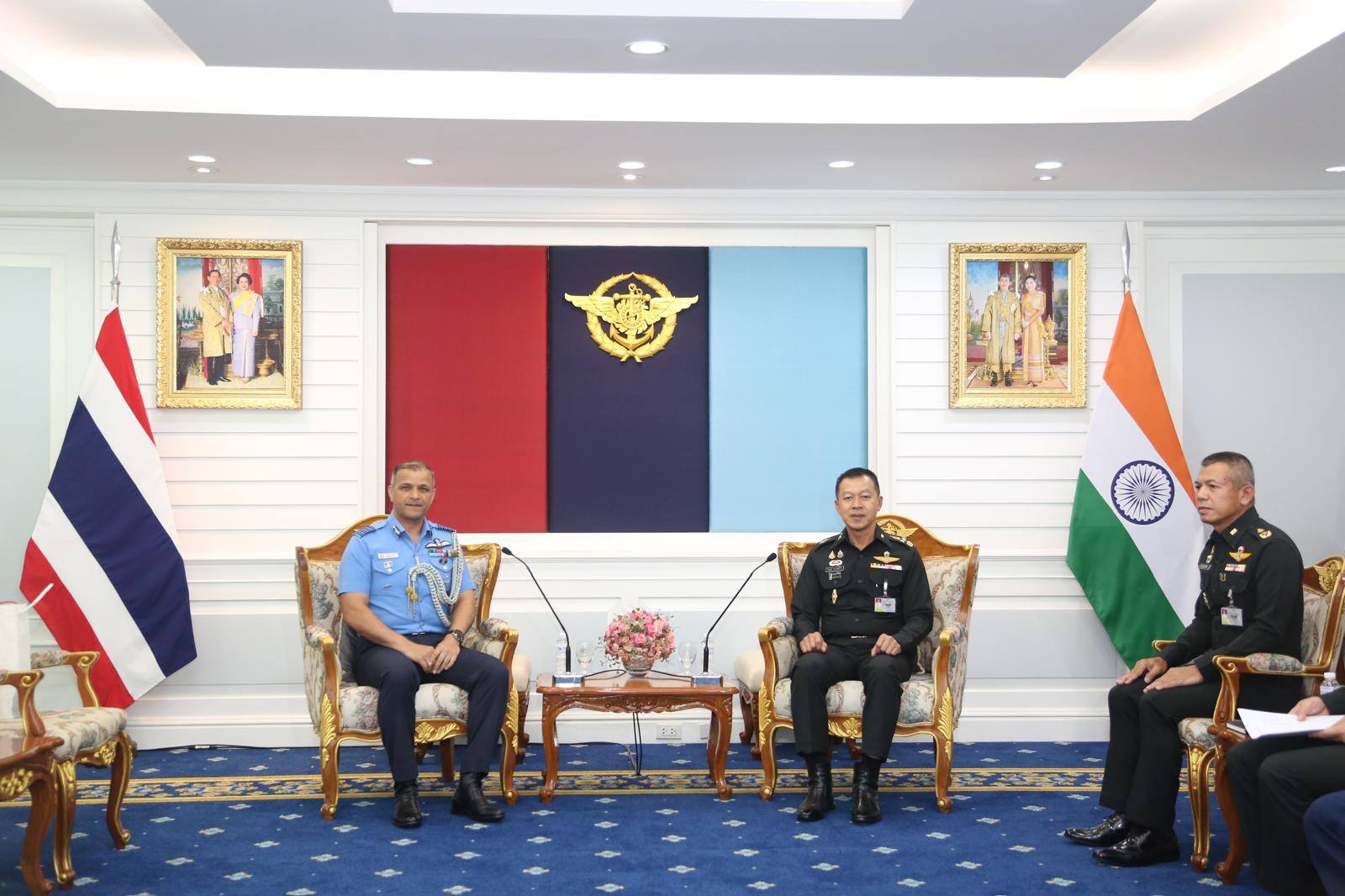 Indian Defence Advisor Meets Thai Deputy Chief of Joint Staff