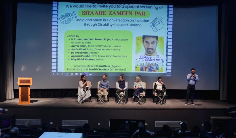 Embassy of Spain Hosts Special Screening of Sitaare Zameen Par at Siri Fort Auditorium