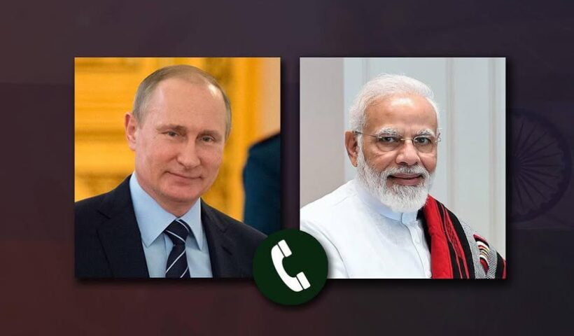 Putin and Modi Discuss Ukraine, Trade, and Bilateral Cooperation
