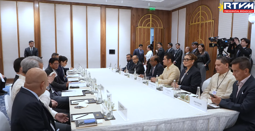 Philippine President Marcos Jr. Meets GMR Executives in New Delhi.