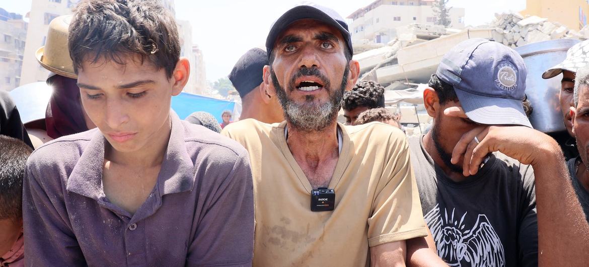 Hunger lines in Gaza: ‘Food is not enough’
